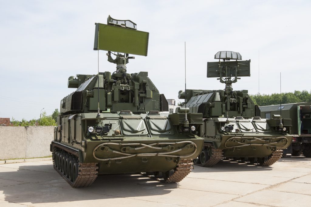 Tor-M2E SAM system