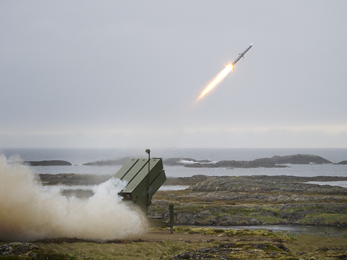 NASAMS-2 - firing Gd Mount Kongsberg