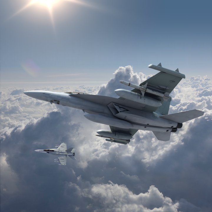 EA-18G Growler electronic warfare aircraft