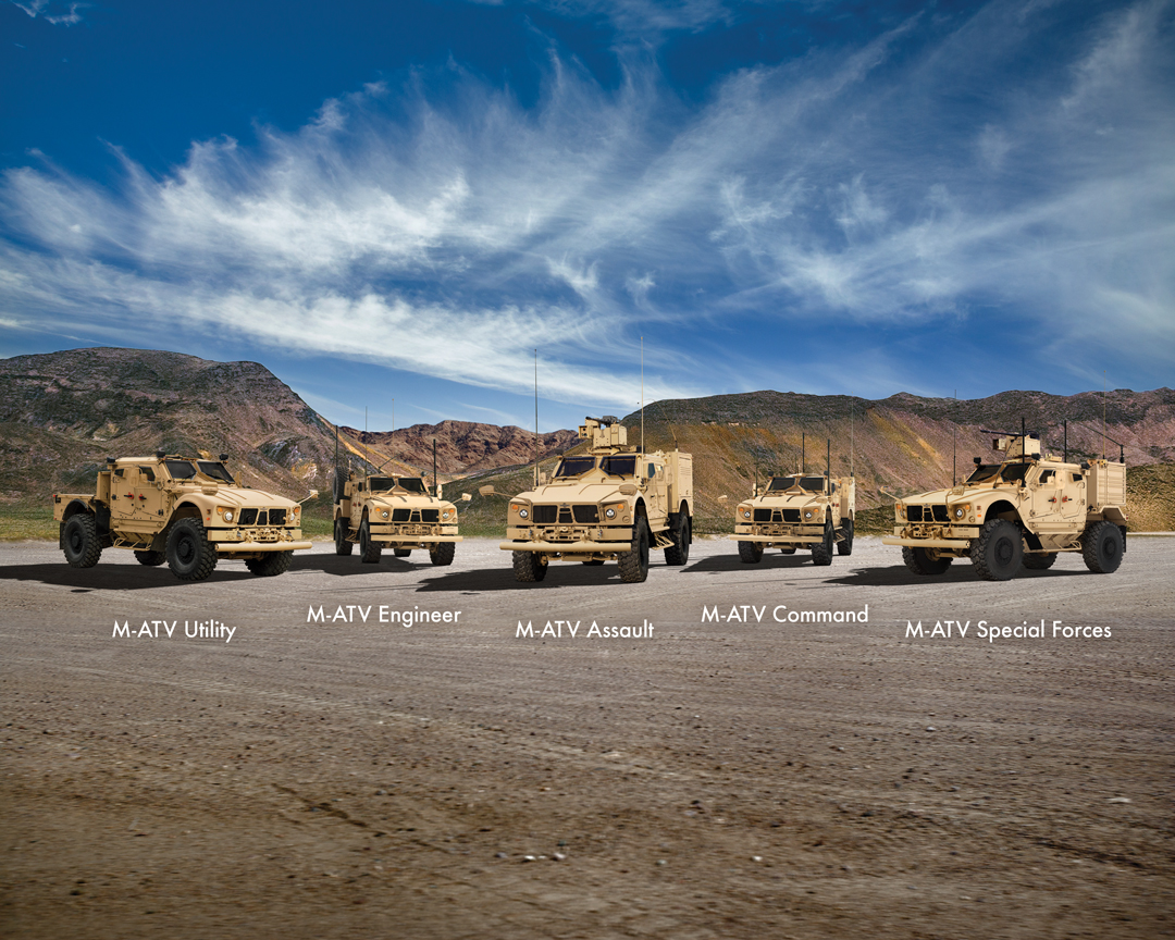 Oshkosh’s M-ATV family 