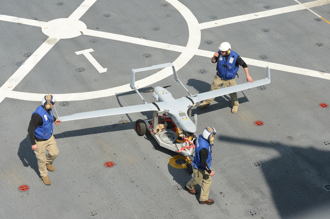 USMC’s RQ-21 Blackjack UAVs