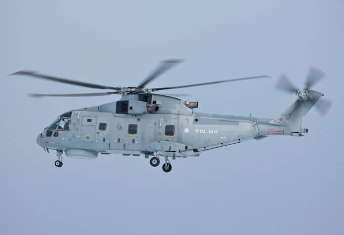 Royal Navy Merlin MK2 AW101.