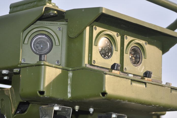 Driver Vision Enhancer for Military Vehicles.