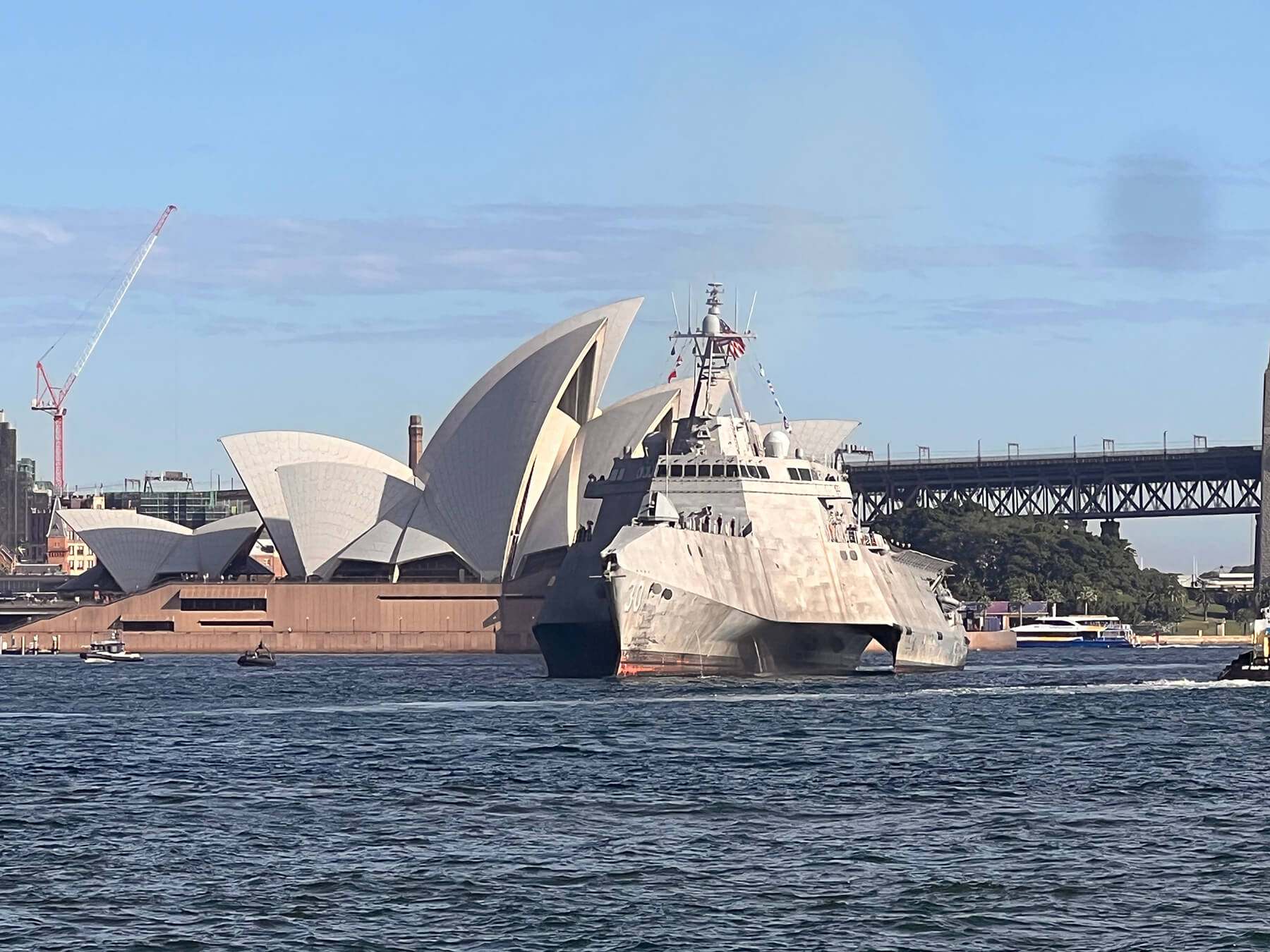 USN commissions LCS USS Canberra in Australia Armada International