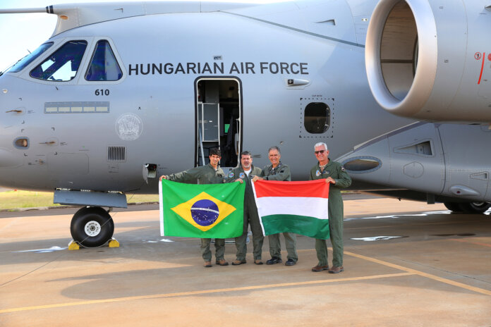 Embraer C-390 Hungarian Air Force Maiden Flight