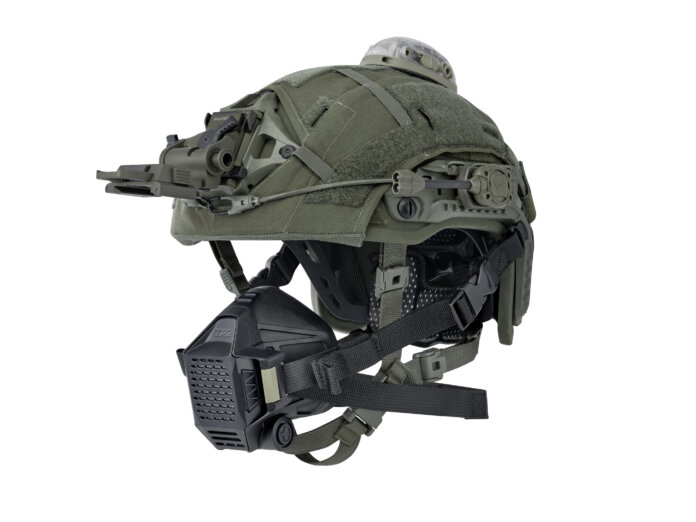 Galvion’s flagship Batlskin Caiman® ballistic helmet