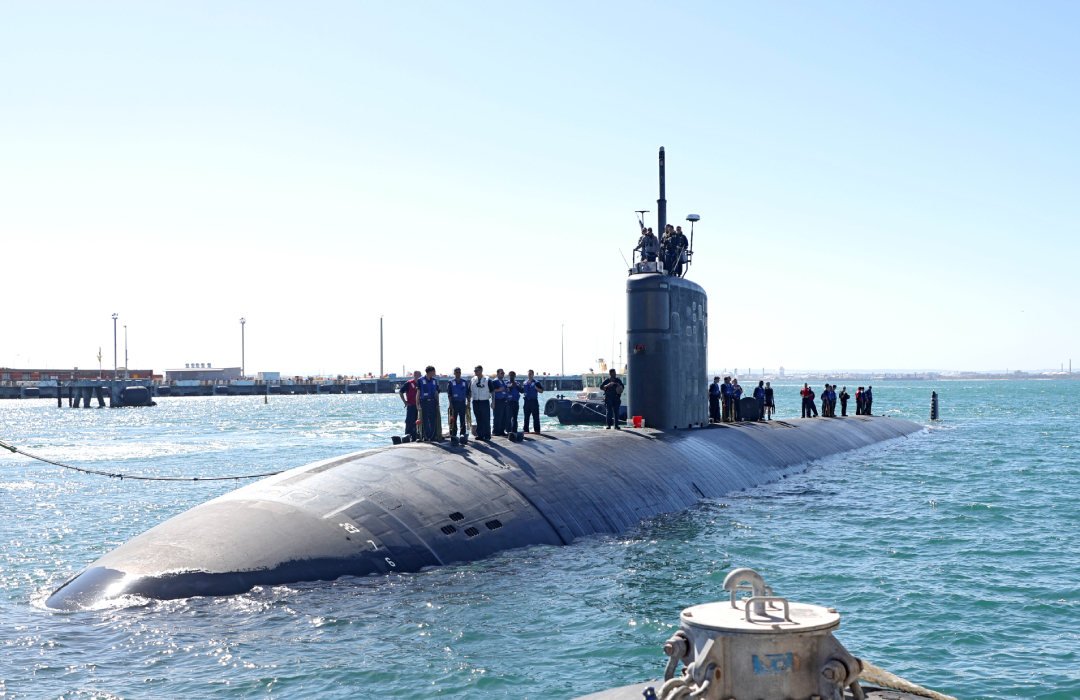 USN submarine tender visit to RAN base demonstrates AUKUS ...