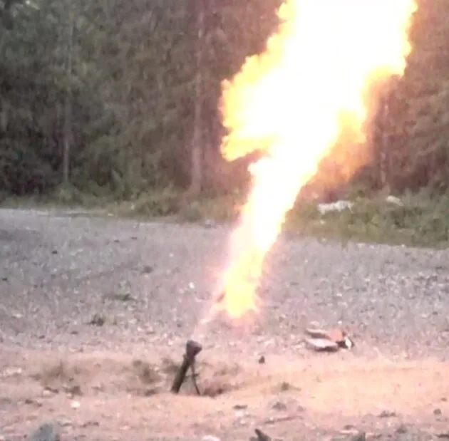 Wave Motion Jet Gun prototype fires.