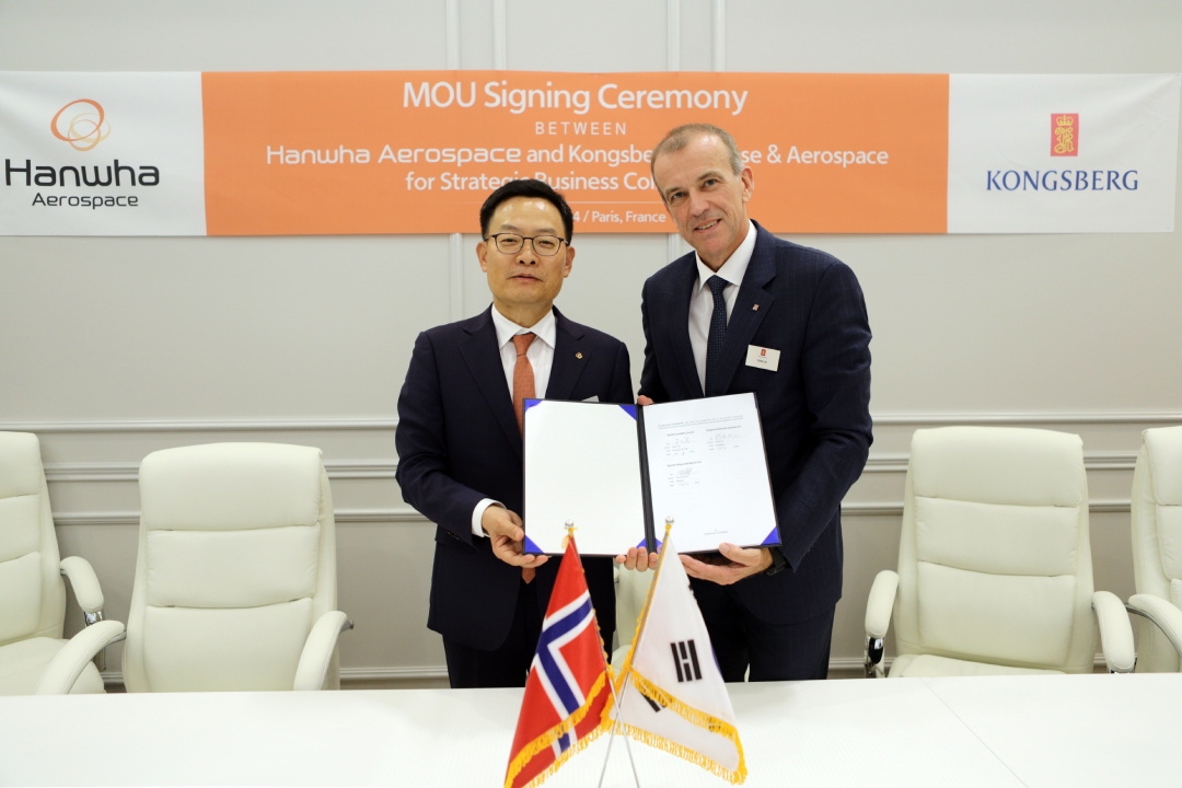 Hanwha-Kongsberg MoU at Eurosatory 2024 (2)