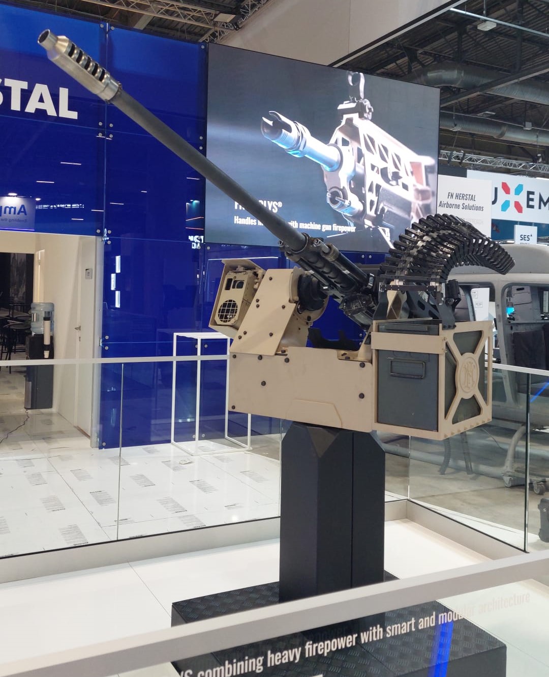 FN Herstal’s deFNder® Medium remotely operated weapon station accepts ...