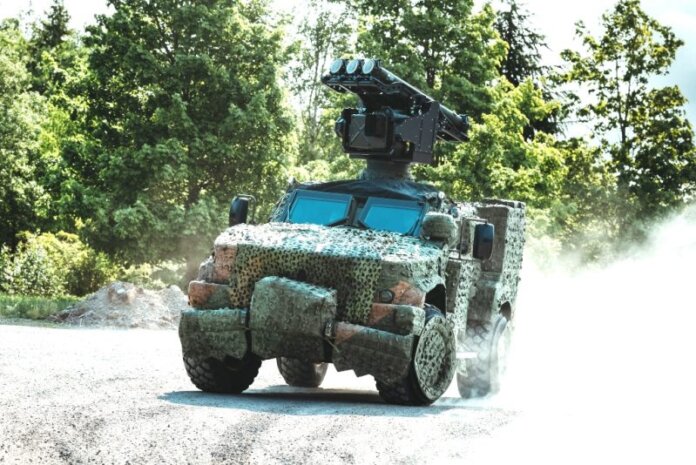 Saab’s Mobile Short Range Air Defence (MSHORAD)