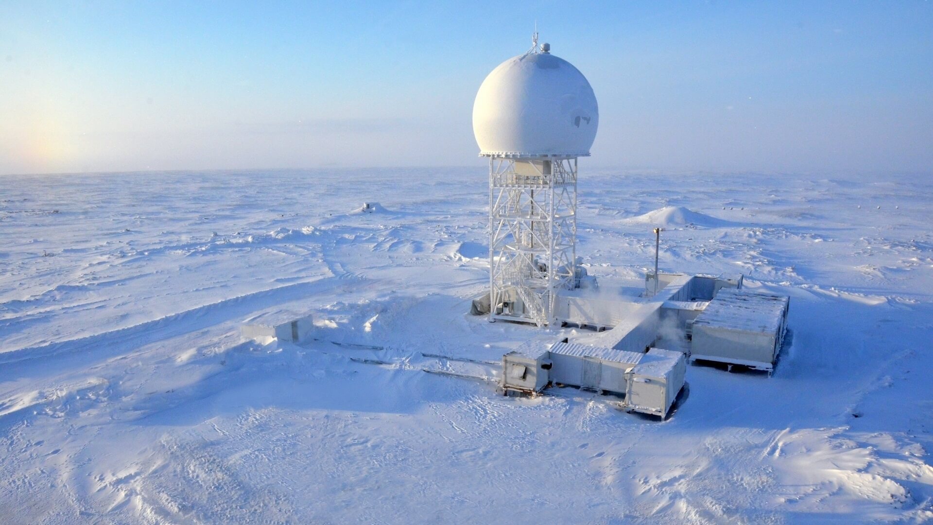 12A6 Sopka-2 Ground-based Air Surveillance Radar in Arctic 