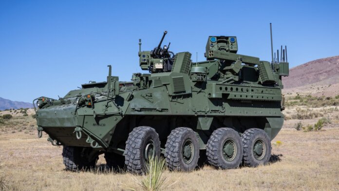 C-UAS DE (Directed Energy) Stryker