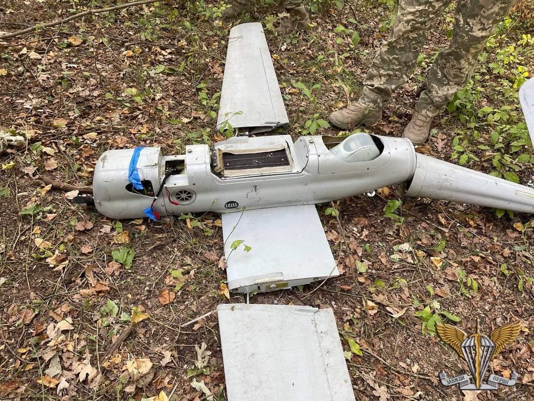 Russian Army Orlan-10 Drone Wreckage (Ukranian MOD)