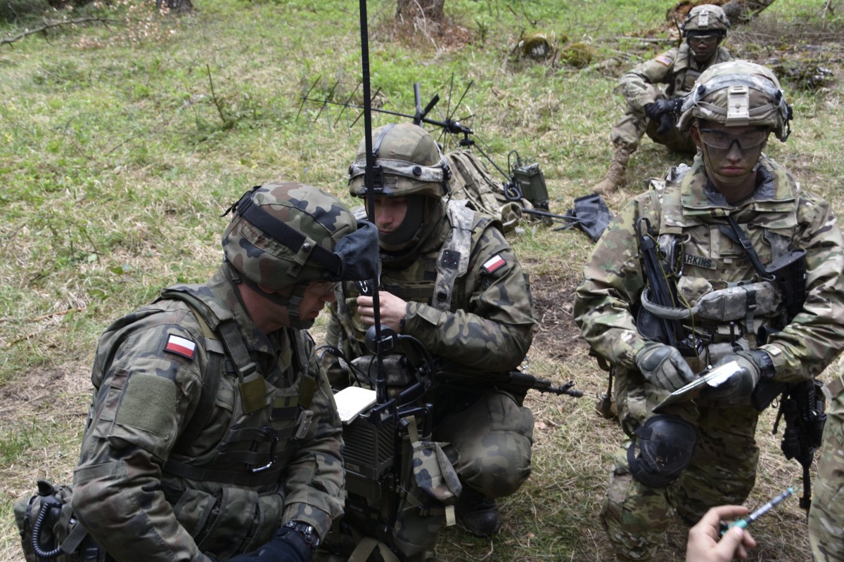 US and Polish Army Electronic Warfare Training (US Army)