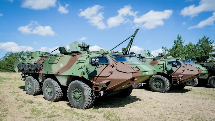 Patria 6x6 vehicles