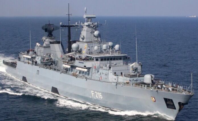 German Navy’s Brandenburg-Class frigate