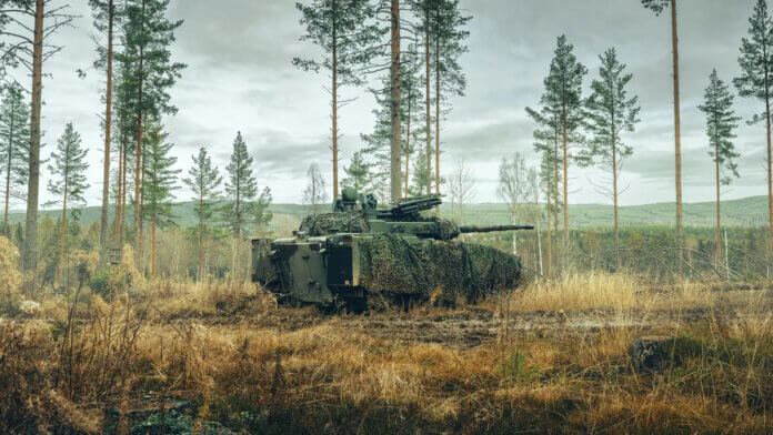 CV90 combat vehicle