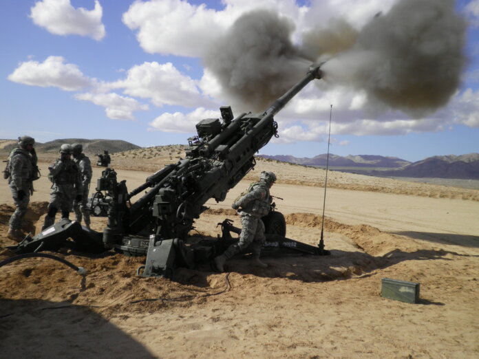 The M777 155mm/39 cal Light Towed Howitzer